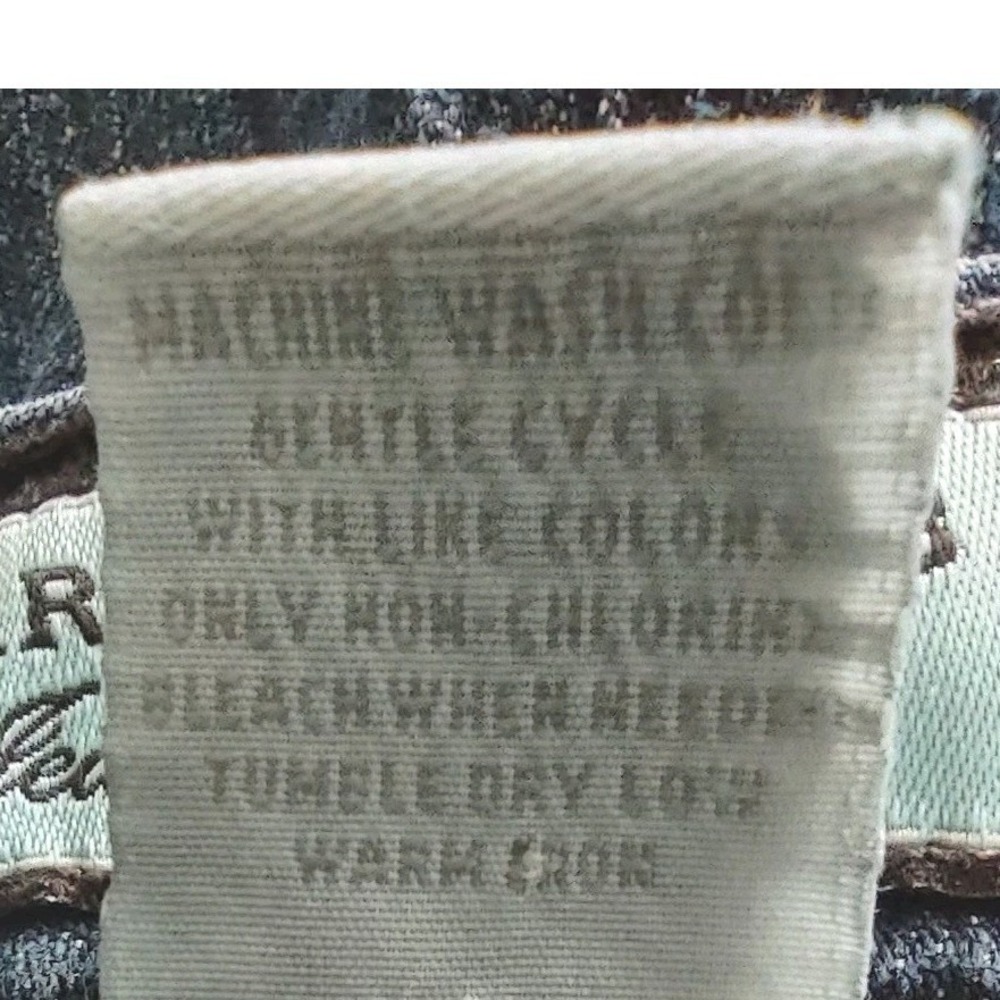 Charter Club Jeans 16 Womens Norm Core Dark Wash Straight Leg‎ Denim Pants Blue - Picture 6 of 9
